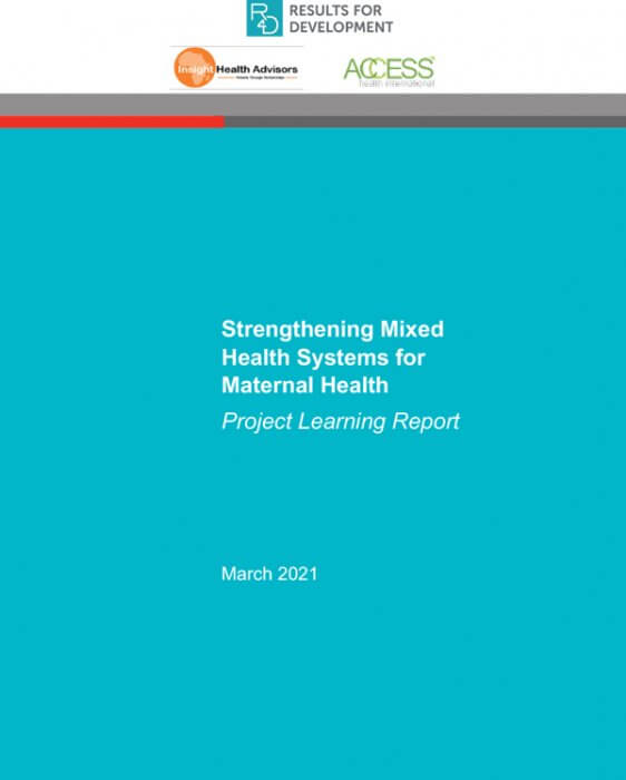 report cover