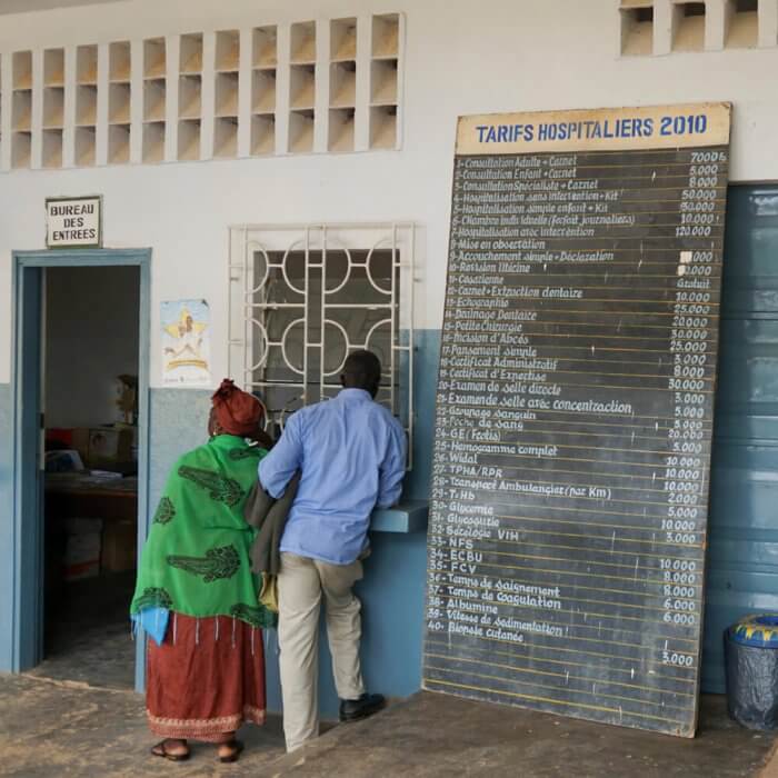 Macenta hospital. Guinea. Photo: R4D
